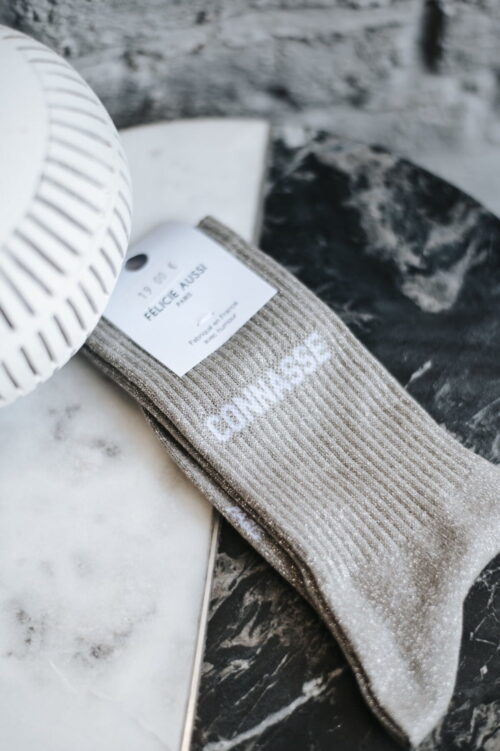 Chaussettes - Félicie Aussi - Connasse Paillettes - 36/40