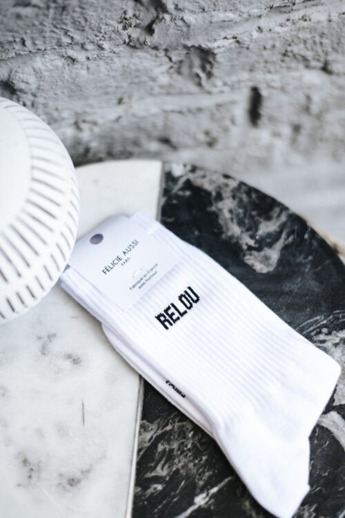 Chaussettes - Félicie Aussi - Relou Blanches 40/45