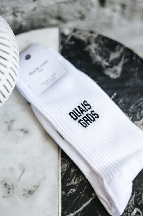 Chaussettes - Félicie Aussi - Ouais gros - blanc 40/45
