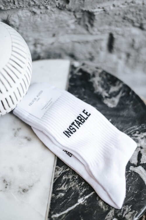 Chaussettes - Félicie Aussi - Instable - Blanc - 36-40
