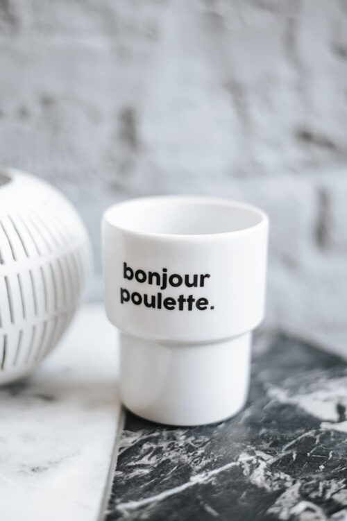 Gobelet - Félicie aussi - Bonjour Poulette