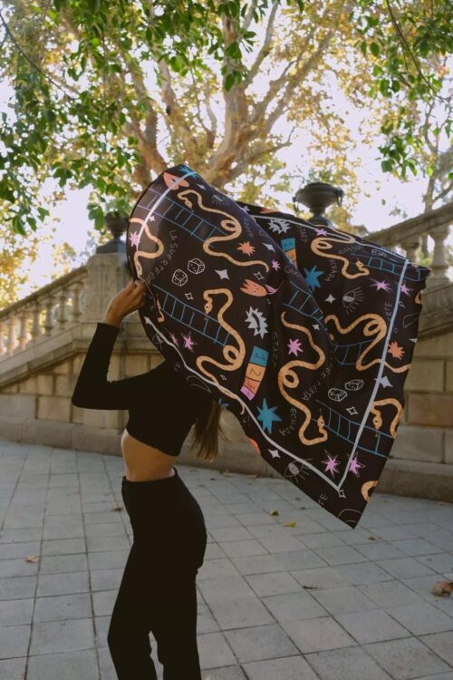 Maxi Foulard - ARDE - Escaliers & Serpents
