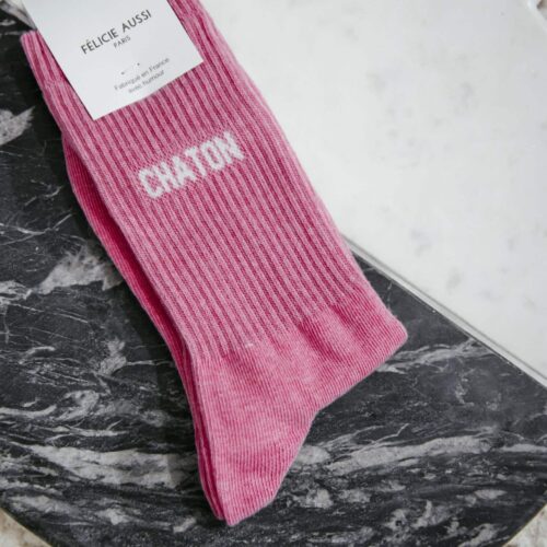 Chaussettes - Félicie Aussi - Chaton Chiné 36/40
