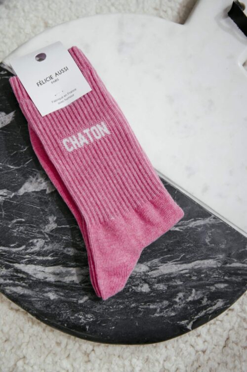 Chaussettes - Félicie Aussi - Chaton Chiné 36/40