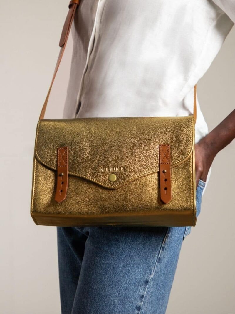 sac a bandouliere en cuir dore paul marius lindispensable bronze 06