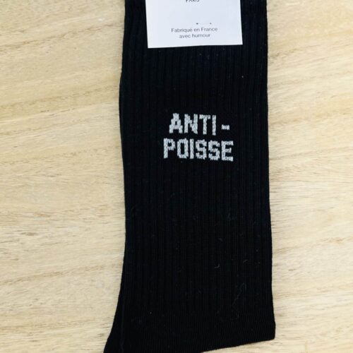 Chaussettes - Félicie Aussi -ANTI-POISSE - noir - 40/45
