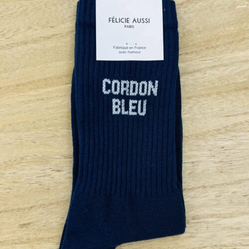 Chaussettes - Félicie Aussi - Cordon Bleu - Bleu - 36/40