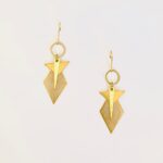 Boucles d’oreilles laiton - NAO - BOL873