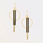 Boucles d’oreilles laiton - NAO - BOL875