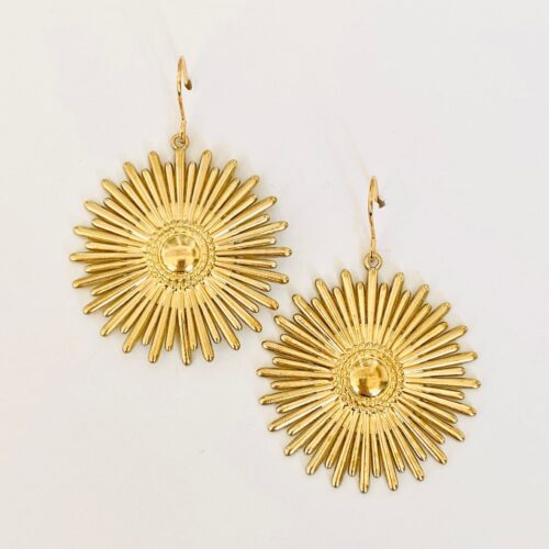 Boucles d’oreilles laiton - NAO - BOL878