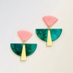 Boucles d’oreilles plaqué or - NAO - BB352