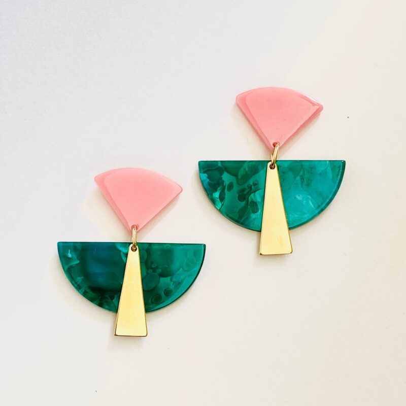 Boucles doreilles plaque or NAO BB352 NAO 17537 2