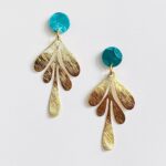 Boucles d’oreilles plaqué or - NAO - BB357