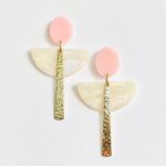 Boucles d’oreilles plaqué or - NAO - BB359