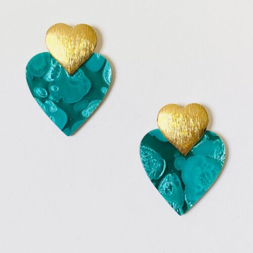 Boucles d’oreilles plaqué or - NAO - BB366