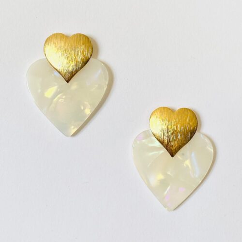 Boucles d’oreilles plaqué or - NAO - BB367
