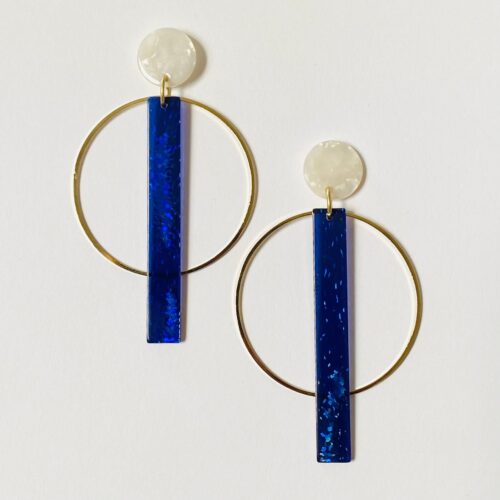 Boucles d’oreilles plaqué or - NAO - BB375