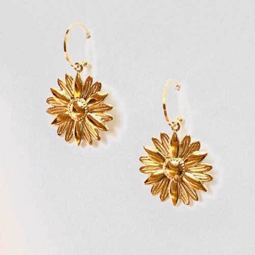 Boucles d’oreilles plaqué or - NAO - BB377