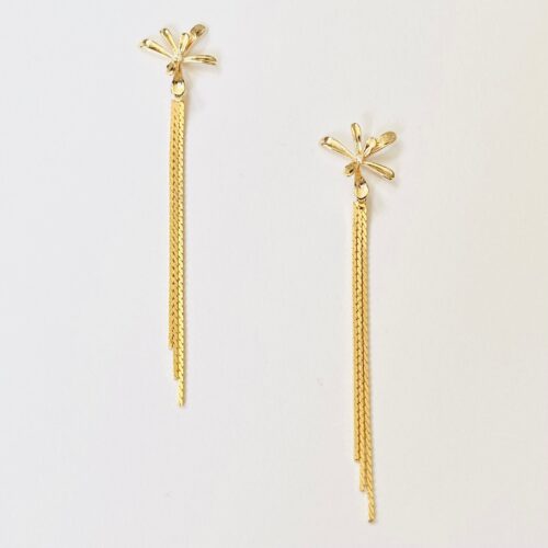 Boucles d’oreilles plaqué or - NAO - BOO1503