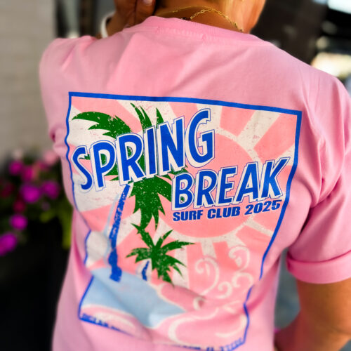 T-shirt imprimé - Spring breack - rose