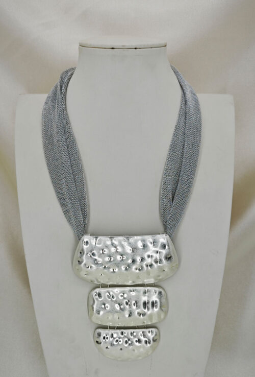 Collier XXL - Lyz - argenté