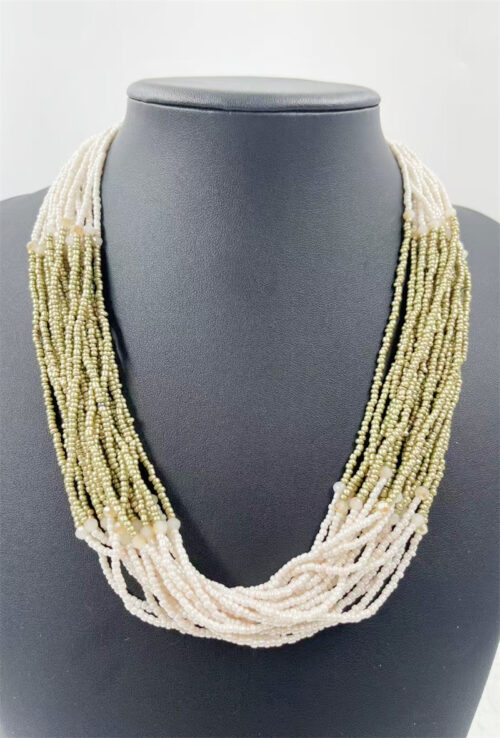Collier XXL - Perla - beige