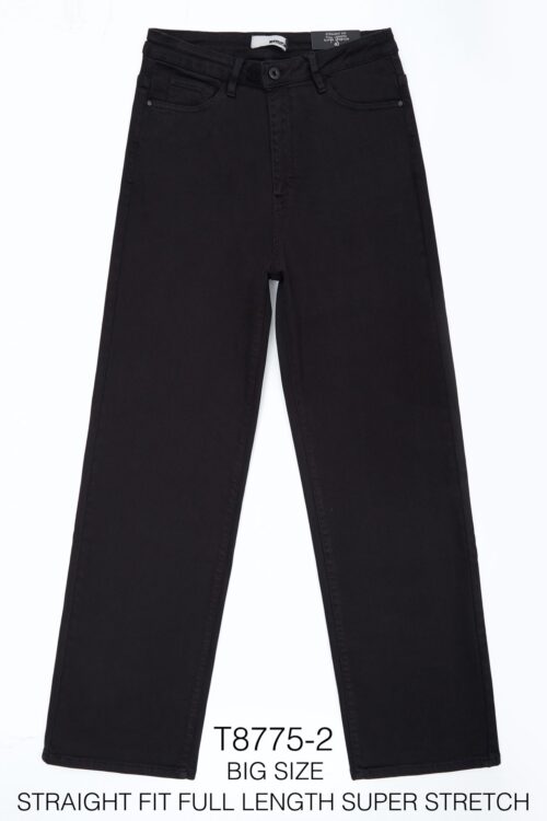 Jeans large super stretch CURVY - Bree - noir