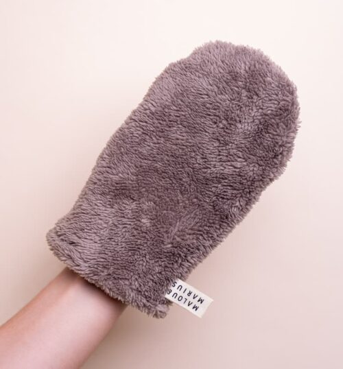 Malou & Marius - Gant Démaquillant - taupe