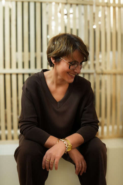 Ensemble uni ultra-doux - Naoline - chocolat