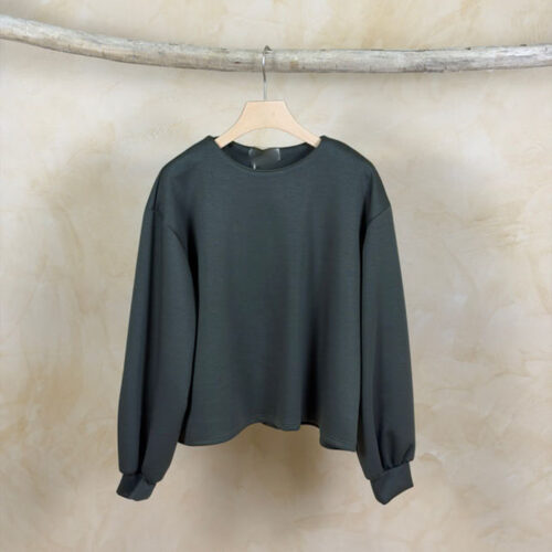 Pull ultra doux longues manches - JoyLM - kaki