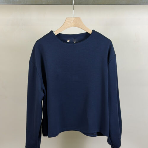 Pull ultra doux longues manches - JoyLM - marine