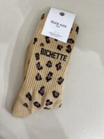 Chaussettes - Félicie Aussi - BICHETTE léopard sable 36/40