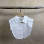Col chemise - Julia - Blanc