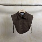 Col chemise - Julia - Choco