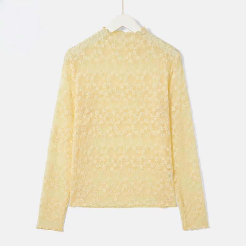 blouse-col-montant-details-dentelle-jaune_01 blouse col montant details dentelle jaune 01