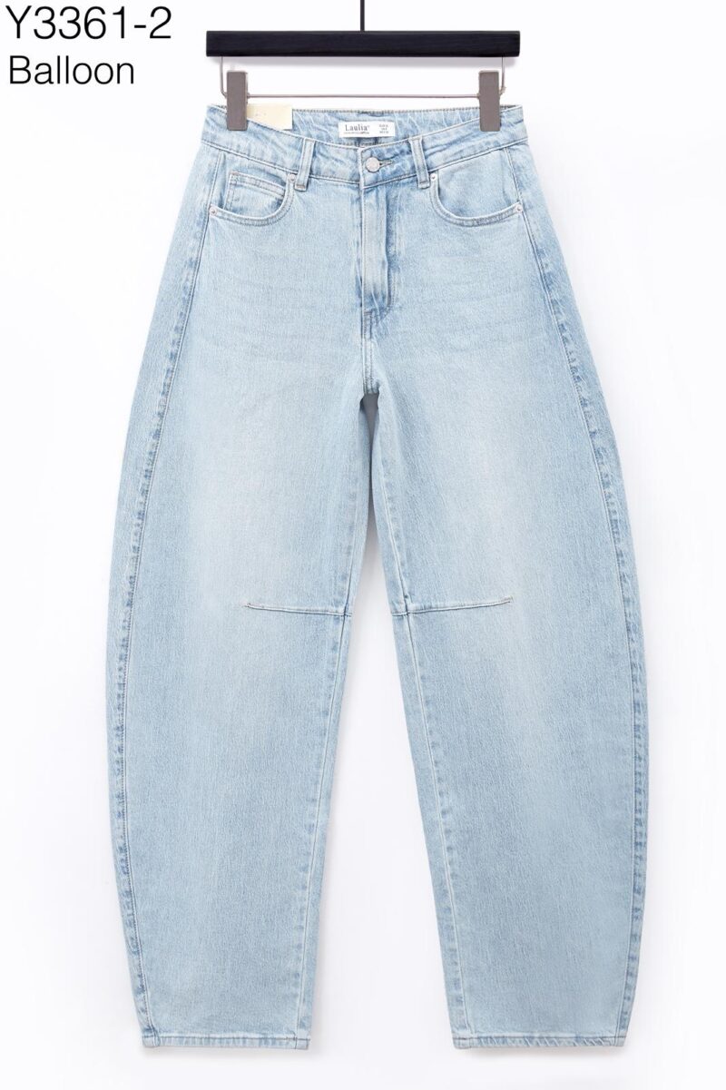 Jeans coupe ballon Laulia Bleu Dame 18616 2