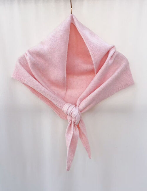 Foulard - Uni - Rose poudré