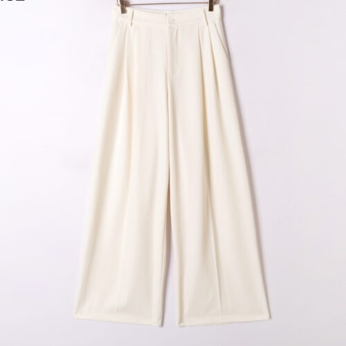 Pantalon fluide à pinces - Samantha - écru