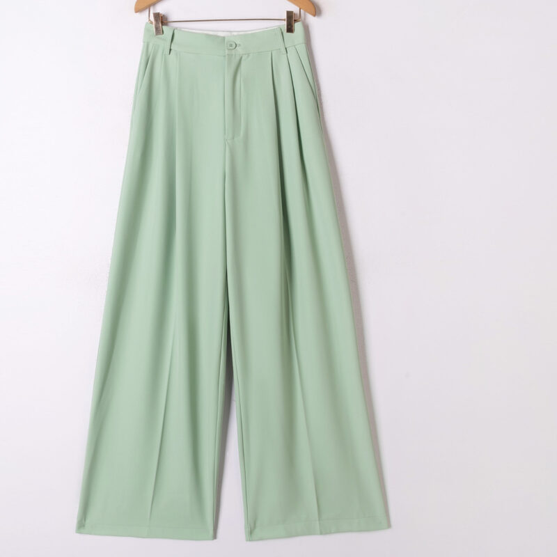 pantalon fluide a pinces samantha vert deau 01 scaled