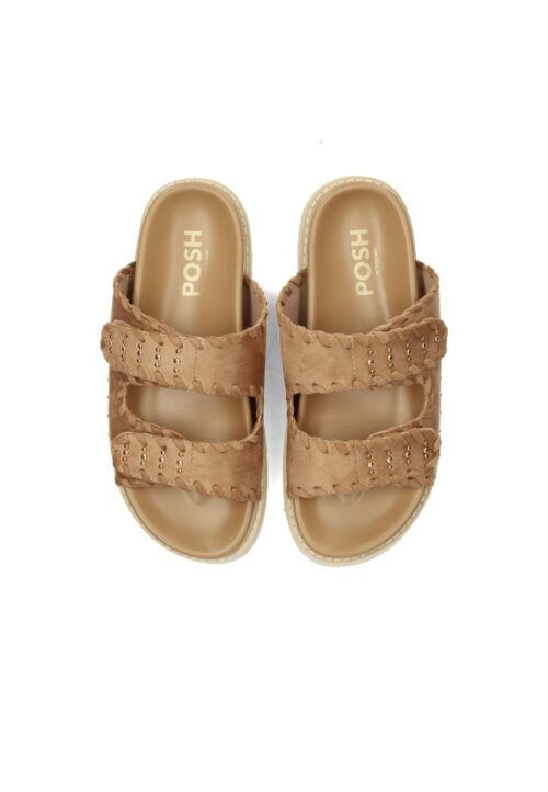 Sandales pour femmes POELMAN - Gaby - Cappuccino