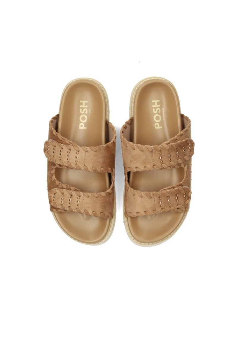 Sandales pour femmes POELMAN Gaby Cappuccino Poelman 18611 2