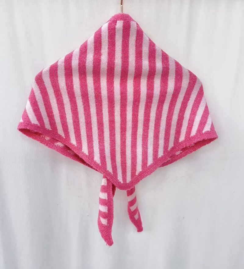 foulard ligne fuchsia et rose 01