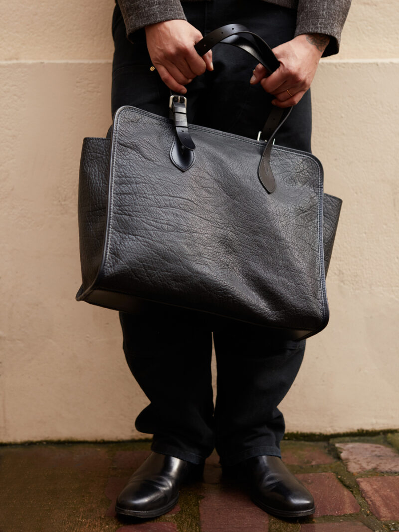 grand sac cabas en cuir femme paul marius lecabas l noir 05