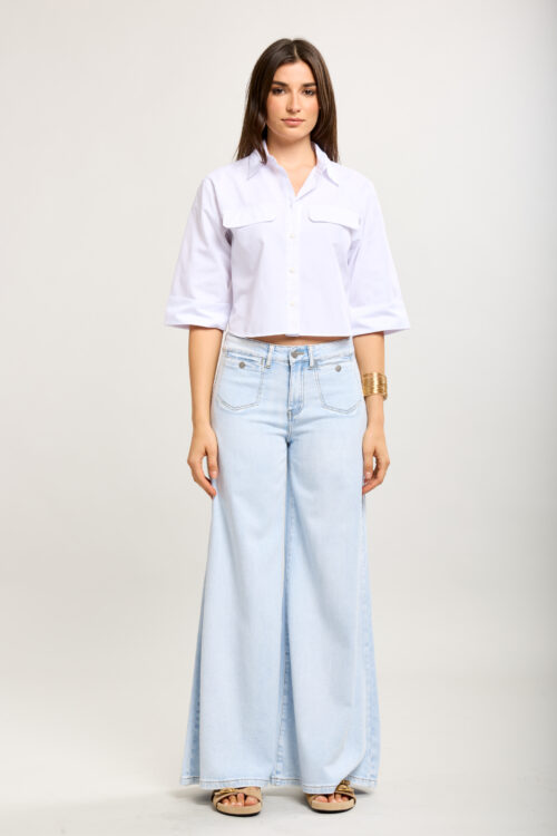 jeans large fin mina bleu tres clair 01