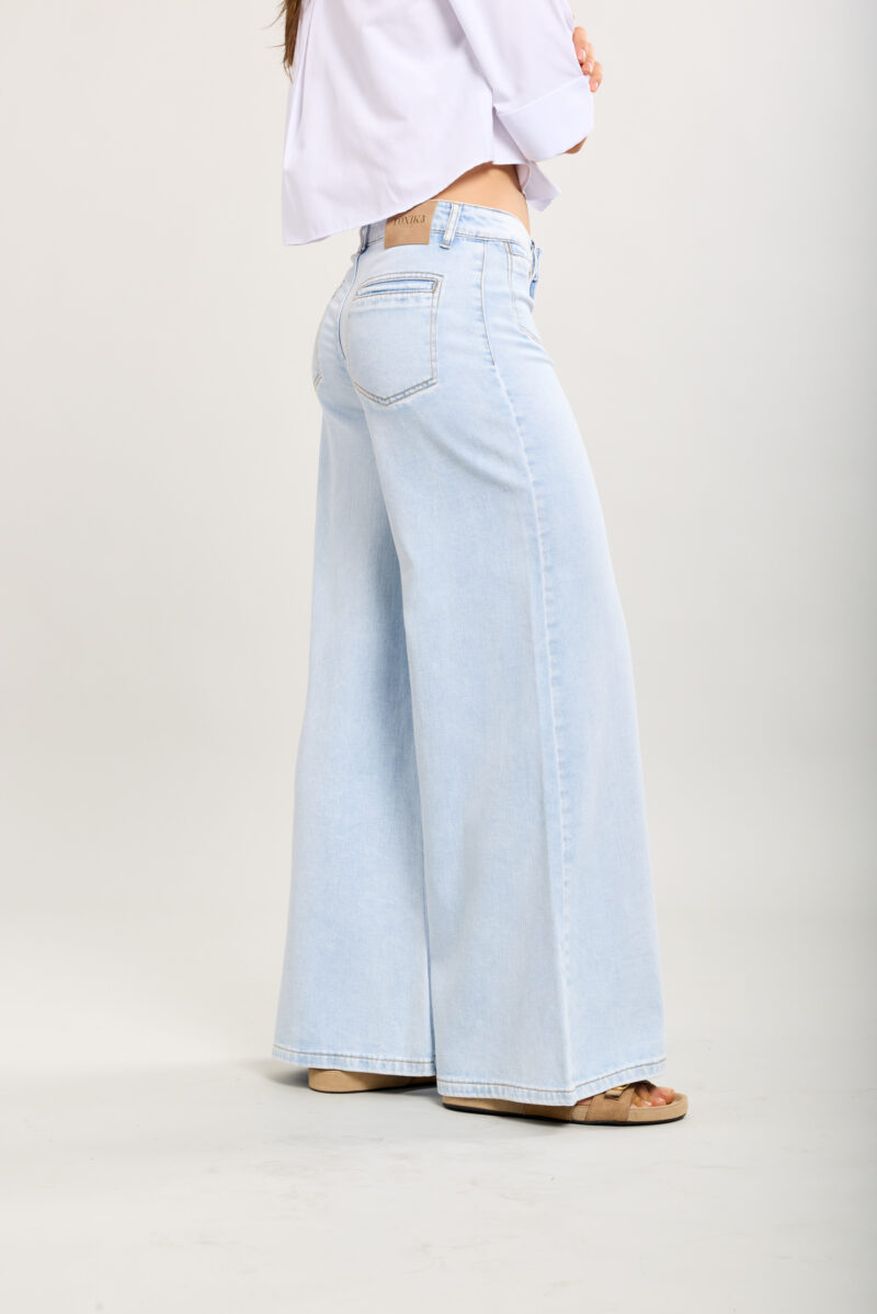 jeans large fin mina bleu tres clair 05