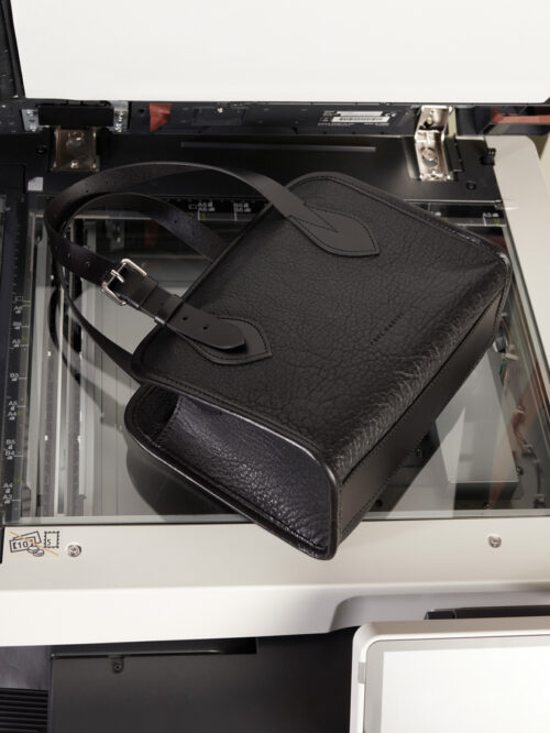 Mini sac cabas en cuir femme - Paul Marius - LeCabas S - Noir