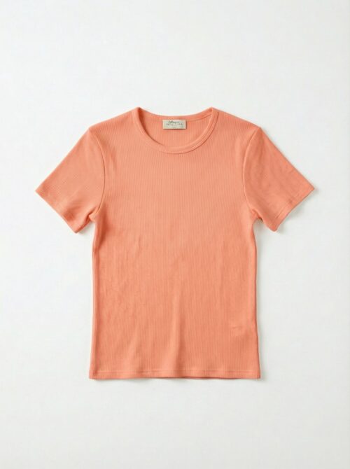 T-shirt à manches courtes - Pêche