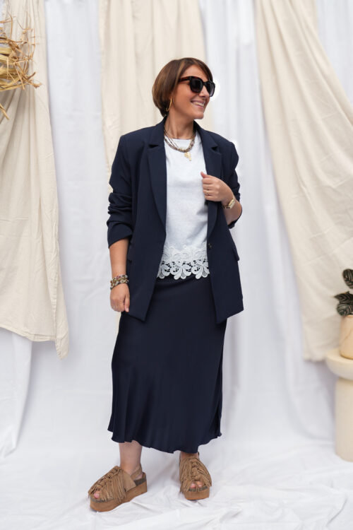 Blazer oversized - Sam - Marine