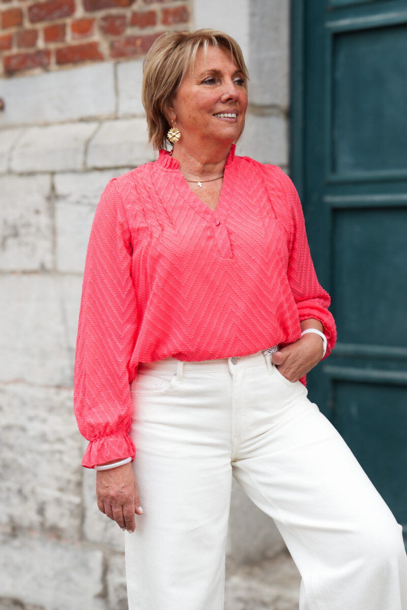 blouse chemise corail 02