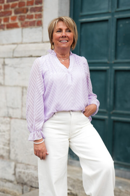 Blouse chemise - Lila